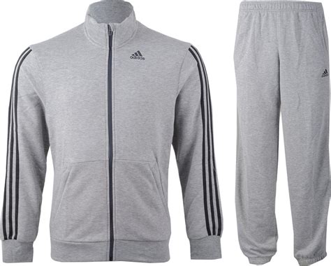 adidas trainingspak heren grijs|adidas trainingspak mannen.